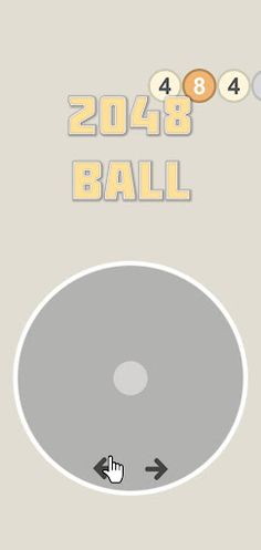 2048 ball - Screenshot 1