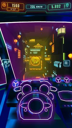 Neon Flytron: Cyberpunk Flight - Screenshot 4