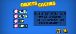 Objets Cachés - Screenshot 1
