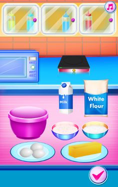 Unicorn Food Cooking Rainbow C - Screenshot 2