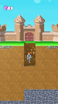 Dig and Fortress - Screenshot 1