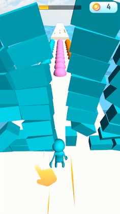 Color Run Pop it - Screenshot 1