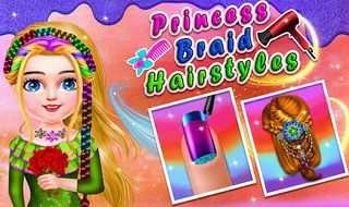 Princess Braid Hair Styles - Screenshot 1