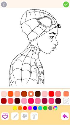 Miles Morales Coloring Book - Screenshot 2