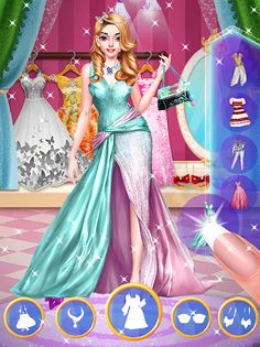 العاب بنات عروسة وتلبيس ومكياج - Screenshot 1