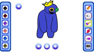 Rainbow Friends Coloring - Screenshot 3