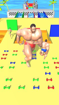 Muscle Race 3D - Screenshot 3