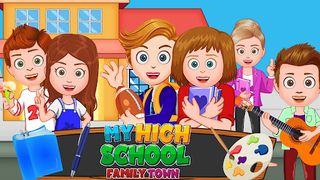 My FamilyTown City High School - Screenshot 2
