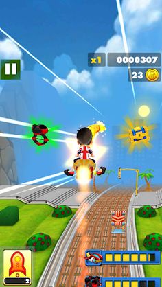 Megastar Runner - Screenshot 1