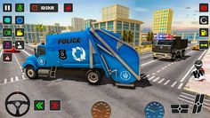 Garbage Trash Truck Simulator - Screenshot 3