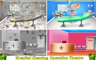 Girls Hospital Cleaning Games - Screenshot 2