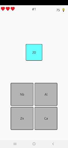 Chemical Elements Game - Screenshot 3