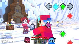 FNF characters Craft Mobs Mod - Screenshot 1
