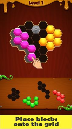 Hex Block Puzzles - Screenshot 1