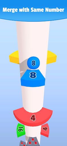 2048 - jump to merge - Screenshot 1