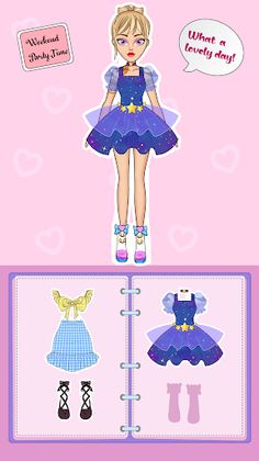DIY Paper Princess Doll Games - Screenshot 4