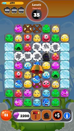 Monsters Match 3 - 2020 - Screenshot 2