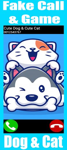Fake Call Dog & Cat Game - Screenshot 4