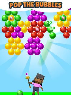 Bubble Shooter Heroes - Screenshot 1