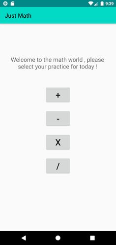 Just Math - Screenshot 1