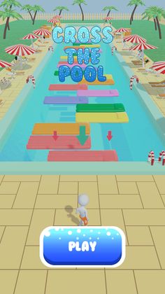 Cross The Pool - Screenshot 1