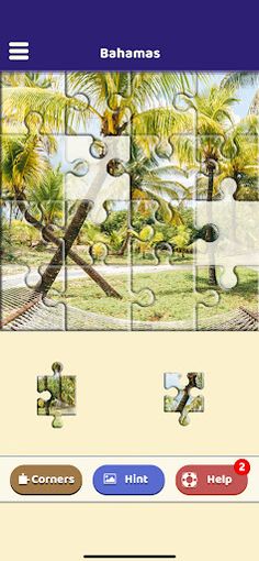 Bahamas Sightseeing Puzzle - Screenshot 1