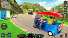 Modern Auto Rickshaw Games 3d - Screenshot 3