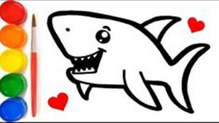 Shark Coloring Fun - Screenshot 1