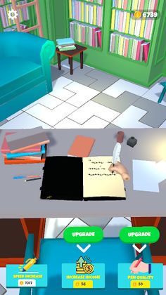 Idle Author 3D - Screenshot 2