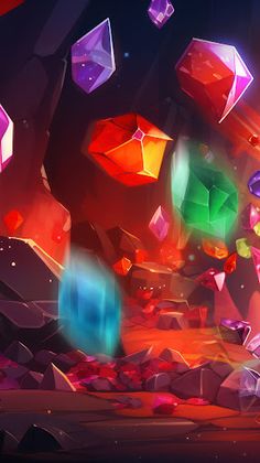 Falling Gems Catchers - Screenshot 1