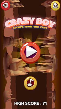 Crazy Boy Escape From The Cave - Screenshot 1