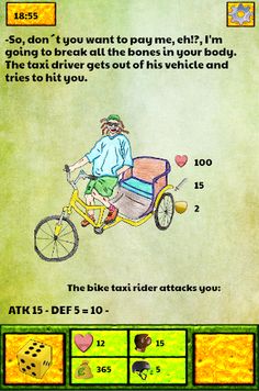 FOD - Text adventure (CYOA) - Screenshot 3