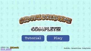 Sudoku Breaktime Complete - Screenshot 3