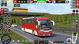 City Bus Driving Bus Game 3D - Screenshot 1