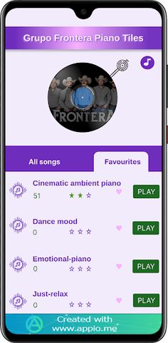 Grupo Frontera Piano Tiles - Screenshot 4