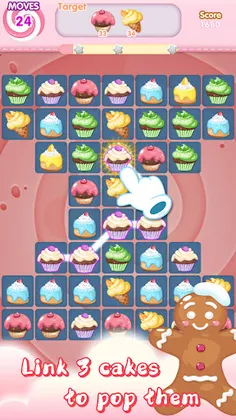 Cake Land - Line Match 3 - Screenshot 1