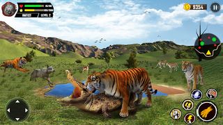 Wild Tiger Simulator 3D Games - Screenshot 2