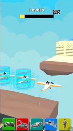 Vehicle Transform Race - Screenshot 2