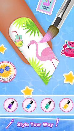 Girls Nail Salon - Nail Games - Screenshot 4
