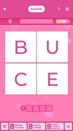 PINK WORD BRAIN - Screenshot 4