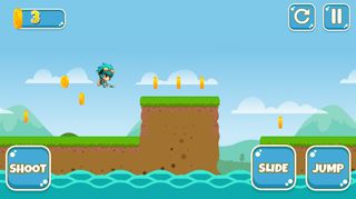 Boy Soldier Shooter and Jetpac - Screenshot 2