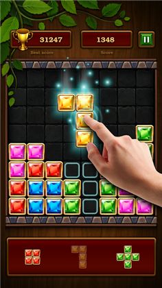 Jewel Block Puzzle powered by  - Screenshot 4
