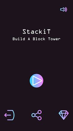 Stackit Game – Build a Block T - Screenshot 1