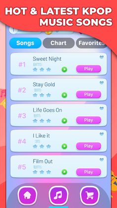 Piano KPOP Tiles 2 - Screenshot 2