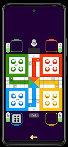 Ludo black : glow ludo offline - Screenshot 1