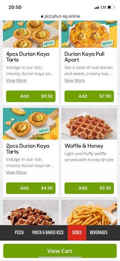 PizzaHut Deals Singopore - Screenshot 3