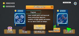 Hill Climbing Race With Zombie - Screenshot 3