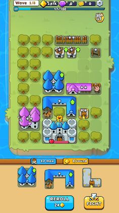 Fortress Merge: Puzzle Defense - Screenshot 2