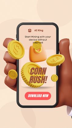CORN Rush Miner - Screenshot 1