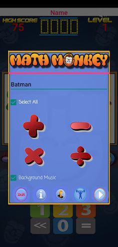 Math Monkey - Screenshot 1